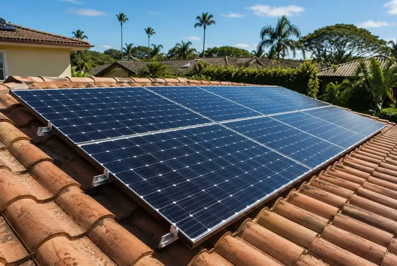 Installation de panneaux solaires à Saint-Pierre-en-Faucigny